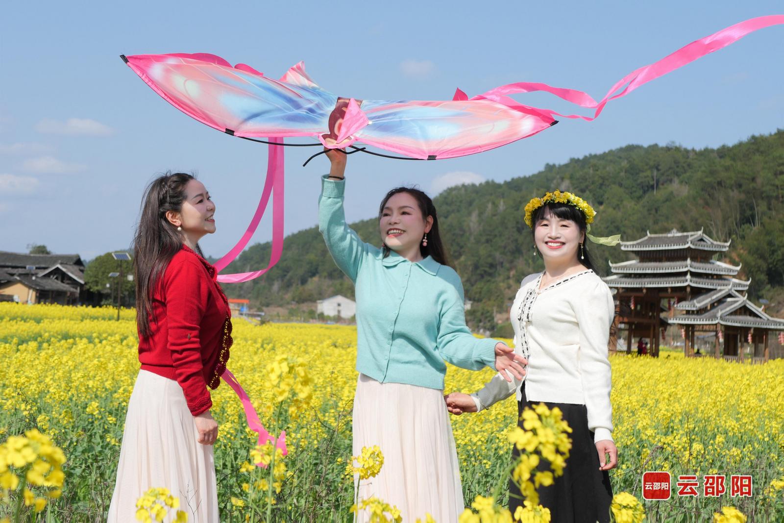 踏青赏花 孙芳华 摄